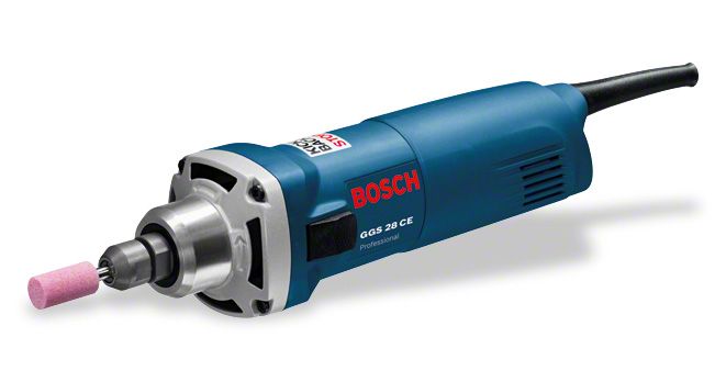 Увеличенная фотография Электрическая прямая шлифмашина Bosch GGS 28 CE